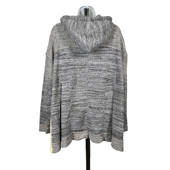 FREE PEOPLE FRONT ZIPPER HOODED JACKET - Picture 2 of 9